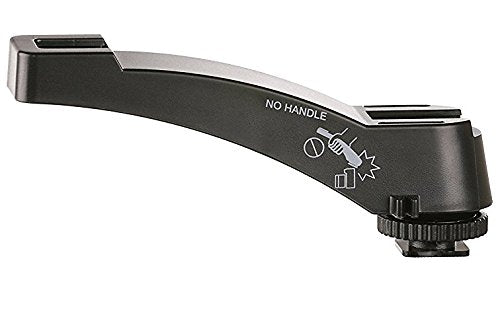 Movo Dual Shoe Riser Bracket to Mount Microphones, Video Lights, Monitors and More to DSLR Cameras