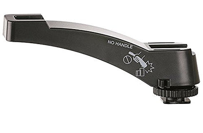 Movo Dual Shoe Riser Bracket to Mount Microphones, Video Lights, Monitors and More to DSLR Cameras