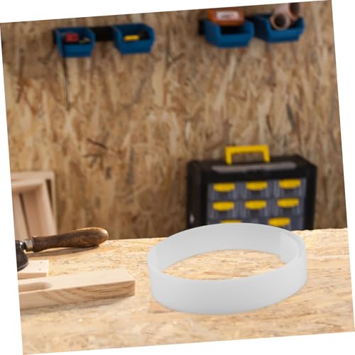 Angoily LED Light Diffuser Sheet 1220x30mm 1mm Thick Optical Scattering Panel for LED Channel Lens Replacement and Pendant Lighting, Milky White Plastic Diffuser for Cabinet and Studio