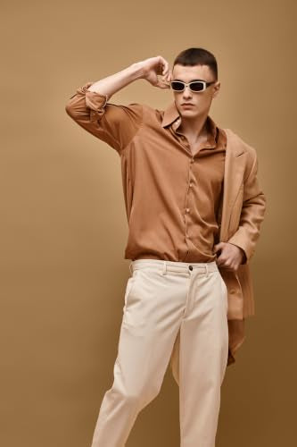 Denny Manufacturing - Seamless Paper Backdrop for Photography, Khaki Seamless Paper Roll (86 in x 36 ft) Includes Free Roll Black Gaffer Tape (2 in x 13 ft) - color: Khaki Brown, size: 86 in x 36 ft