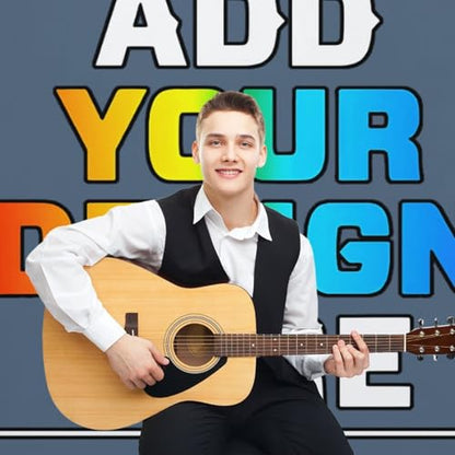 Custom Photography Cloth Design Your Own Photo Logo Text Personalized Backdrops Non-Reflective Non-Penetrating Photoshoot Background Screen Portrait Studio Photobooth Drops 56 X 79 Inches, Dusty Blue - color: Dusty Blue, size: 56"×79"