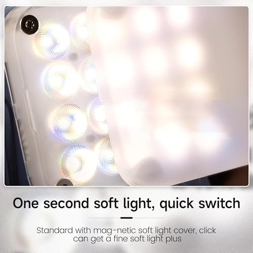 Nanlite Pico Portable LED Fill Light – Full Color RGB, Snap-On Attachment for Phone/Camera Photography, Live Streaming, Video Content Creation (Midnight Blue) - color: Midnight Blue