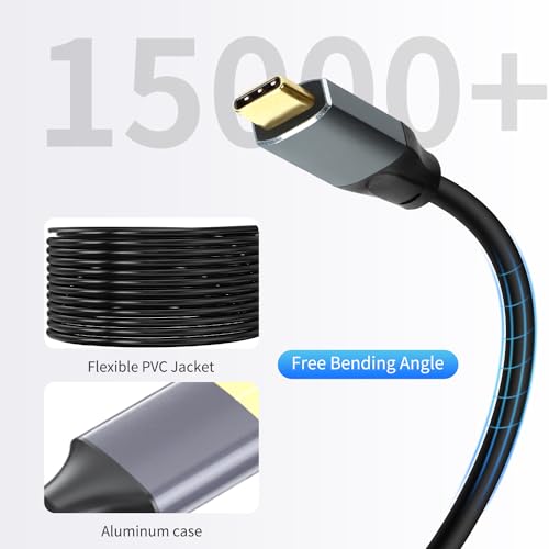 USB 3.0 A to C Cable 50ft, 5Gbps Super Speed USB 3.0 Cable Compatible with VR,Xbox,Laptop,Camera,Docking Station,SSD and More - size: 50ft
