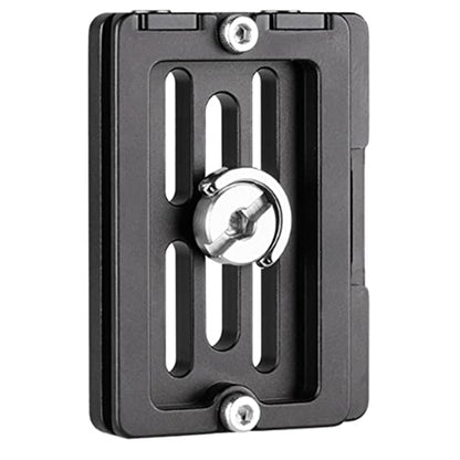Leofoto NP Anti-Slip QR Plate, Retractable Backstop, Safety Screw, Strap Slot, Arca Compatible (NP-60) - size: NP-60