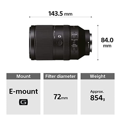 Sony FE 70-300mm f/4.5-.6 G OSS Lens for E - size: Lens Only