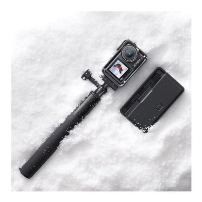 DJI Osmo Action 4 Adventure Combo, 4K/120fps Action Camera | Waterproof, 1/1.3-Inch Sensor, 10-bit & D-Log M, 155° Ultra-Wide FOV, Over 7.5 h With 3 Extra Batteries for Vlogging - style: Adventure Combo