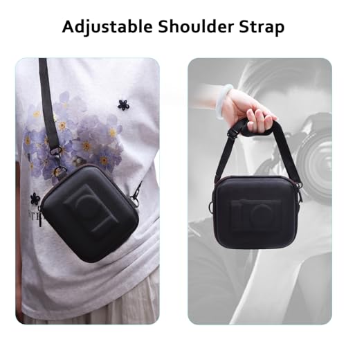 XANAD Hard Case for Sony a6400/a6700/a6100/a6000/a5000/a5100/ZV-E10/ZVE10 II or Fujifilm X100VI / X100V Digital Camera (Black) - color: Black