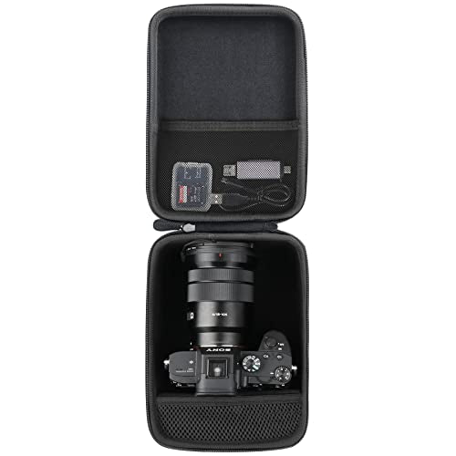 Aenllosi Hard Carrying Case Compatible with Sony Alpha 7 II III IV/7R V/Sony ILCE7M3B Full Frame Camera (Case Only) - size: for Sony Alpha 7 IV/R V