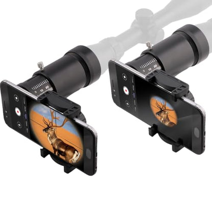 SnapLock Scope Phone Adapter, Smartphone Mount for Scopes | Universal phone adapter; stable alignment; wide compatibility - size: Smartphone Scope Adapter 32-46MM