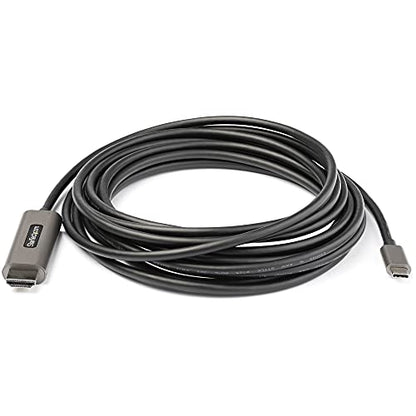StarTech 16ft USB-C to HDMI 2.0 Adapter Cable, 4K 60Hz, HDR10 (CDP2HDMM5MH) - size: 16 ft