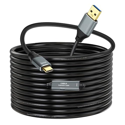 USB 3.0 A to C Data Transmission Cable 20ft, 5Gbps Super Speed USB 3.0 Cable Compatible with VR,Xbox,Laptop,Camera,Docking Station,SSD and More - size: 20ft