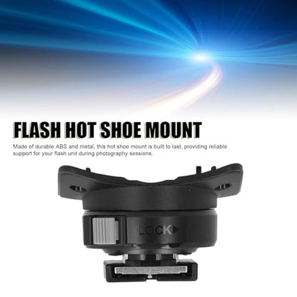 Hot Shoe Mount Foot, Metal Hot Shoe Replacement Mount Adapter for Godox TT685IIS TT600 TT685S TT685N TT685IIS TT685O Flash Flash Repair Parts