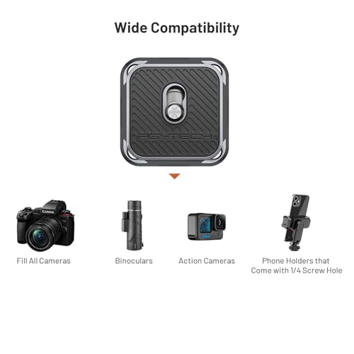 PGYTECH Arca-Type Quick Release Camera Plate Parts Replacement Switch Between Tripod, Monopod, Slider Arca Swiss Compatible - size: 1 Piece
