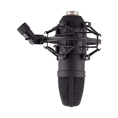 Miwayer Universal Microphone Shock Mount,Most Advanced Cobweb Anti-Vibration Structure Compatible with 1.6-1.8"(42-47mm) Large Diameter Condenser Mics, Like CAD U37 USB GLX220 NW-700 MXL770 V250 - size: 1.6-1.8"(42-47mm) Black