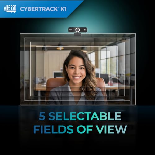 1080P Webcam with Microphone Full HD USB Web Camera with Adjustable View Angle, Noise Cancellation, Plug & Play Compatibility, Perfect for Zoom, Skype, Teams, Conferencing, and Content Creation