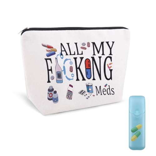 Small Pouch Bag for Medicine Pharmacist Nurse Doctor Pouch Bag for Women Men Patient Medication Organizer Bags Practitioner Physician Assistant Gifts Pouches Get Well Soon Medical Pouches Med Bags - color: Small Pouch Bag for Medicine