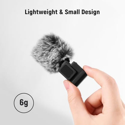 NEEWER Cold Shoe Wind Muff for ZV Series Vlog Cameras, Microphone Furry Windscreen with Cold Shoe Mount Adapter Accessory Compatible with Sony ZV1F ZVE10 ZV1 ZVE1 ZV1 II, CA133 Black - style: CA133 Black