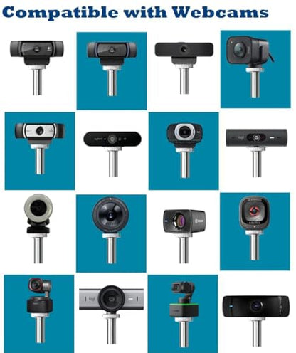 Link-2C Webcam Wall-Mount Holder Stand Compatible with Insta360 Link 2 pro/Link 2C pro/Link 2 / Link 2C / Link PTZ 4K Webcams and X5 X4 X3 X2 Action Cameras