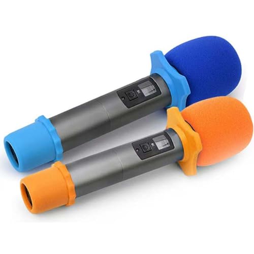 Thick Microphone Cover,Foam Mic Covers Windscreen Suitable for Most Standard Handheld Stage Microphone,Reusable Foam Covers (5 Pack)