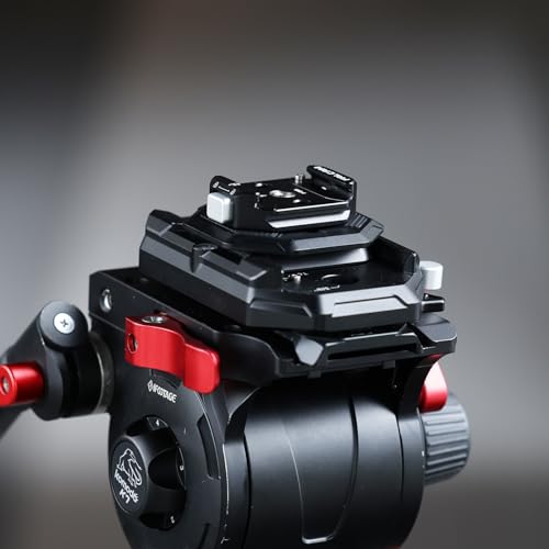 FALCAM F38 Quick Release Kit V2, Quick Release System, Base and Plate with 1/4" and 3/8" Screw Thread for Tripod, Monopod, Stabilizer, Slider - F38B3404 - size: F38 QR Kit V2