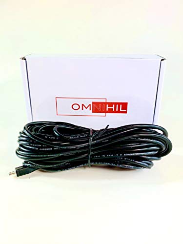 OMNIHIL 30 Feet Long High Speed USB 2.0 Cable Compatible with HeimVision Security Camera Model: HM203
