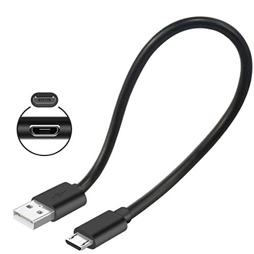 Short Micro USB Cable,Android Charger Compatible with Fire Stick,for Roku Stick,PS4,for Xbox.Fast Charging Cord for Kindle Tablet,for Bose SoundLink Speaker,Chromecast,Computer Phone,Power Bank,8 inch