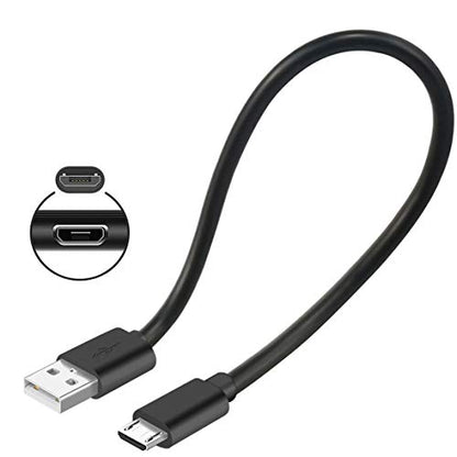 Short Micro USB Cable,Android Charger Compatible with Fire Stick,for Roku Stick,PS4,for Xbox.Fast Charging Cord for Kindle Tablet,for Bose SoundLink Speaker,Chromecast,Computer Phone,Power Bank,8 inch
