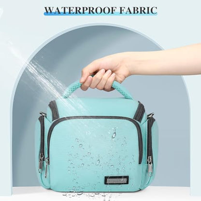 G-raphy Camera Bag Case Compact Lightweight Shoulder Crossbody Sling Photography Bags for Nikon Canon Sony DSLR SLR Mirrorless with Removal Straps Mint - color: Mint
