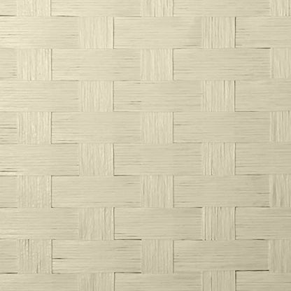 Red Lantern 2 ft. Short Woven Fiber Folding Screen - 8 Panel - Cream - color: Cream, size: 8 Panel