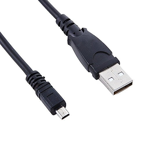 MaxLLTo Extra Long 5ft 2in1 USB Data SYNC-Charge Charging Cable Cord for Nikon Coolpix P50 P60 P80 P1200 Camera