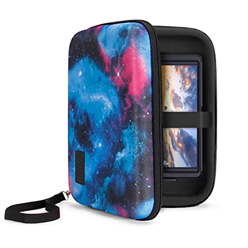 USA Gear 7.5 Inch Camera Field Monitor Card - Hard Shell Portable Camera Monitor with Scratch Resistant Interior Fits FEELWORLD P6XL, FEELWORLD S55 V3, Atomos Shinobi, NEEWER F700 & more (Galaxy) - color: Galaxy