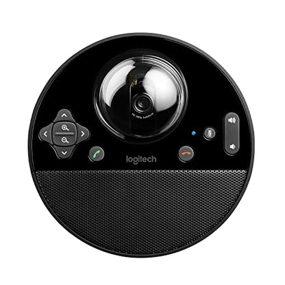 Logitech BCC950 Desktop Conferencing Solution, Full HD 1080p B23 Calling, Hi-Definition Webcam, Speakerphone with Noise-Reducing Mic, for Skype, WebEx, Zoom PC/Mac/Laptop/MacBook - Black