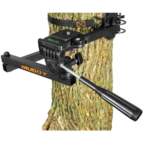 MUDDY MCA100 Basic Trail Arm, 360 Degree Head and 180 Degree Arm | 360 Degree Adjustable Forearm and Head, 180 Degree Extension, Quick-Release Mount, Includes Ratchet Strap, 4 Lb Weight Rating - style: Basic Camera Arm