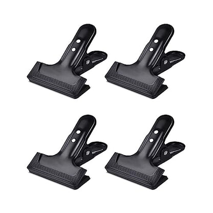 Backdrop Spring Clamps, 4 Pack of 4" Heavy Duty Clips | Photography Background Stands, Woodworking, Home Improvement Projects - style: 4 Packs