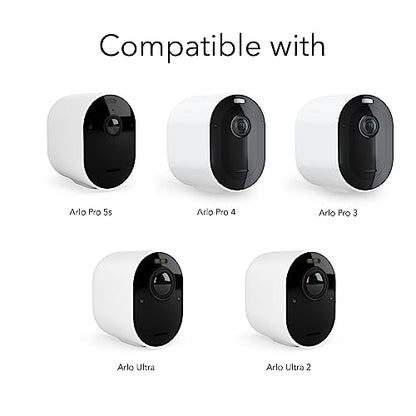 6ft/1.8m Weatherproof Outdoor Charging Cable with Quick Charge Adapter Compatible with Arlo Ultra/Ultra 2/Pro 3/Pro 4/Pro 5s (White) – NOT Compatible with Arlo Pro (6th Gen)/ Essential Spotlight - size: 1 Pack, 6ft