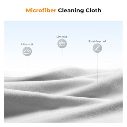 K&F CONCEPT Lens Cleaner Spray Kit | 60ML Glasses Cleaner x1 + Microfiber Cleaning Cloth x1 | Lens and Screen Cleaning Kit | Alcohol Free Eyeglasses, Camera, VR/AR Headset, and Screen Cleaning - size: Cleaner*1+Cloth*1