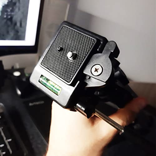 2 Pack 41mm Tripod Quick Release Plate Camera Mounting Adapter, QR Plate Camera Tripod Ball Head Parts Replacement Compatible with Sunpak Kalimar Zomei Tripod Mount 1 5/8’’ - size: 41mm