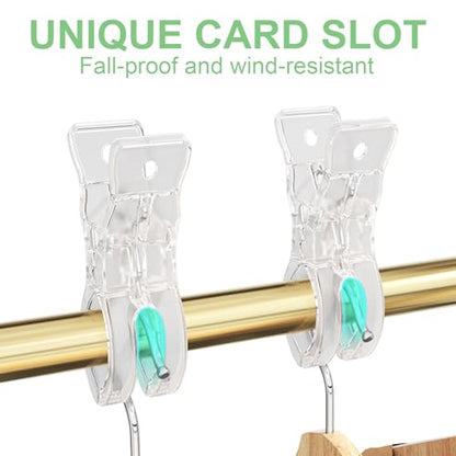 10 PCS Balloon Arch Clips, Plastic Transparent Backdrop Spring Clamps 3.5 Inch Clamps for balloon arch, Heavy Duty Spring Clamps For Party Decoration Crafts And Photography Studios