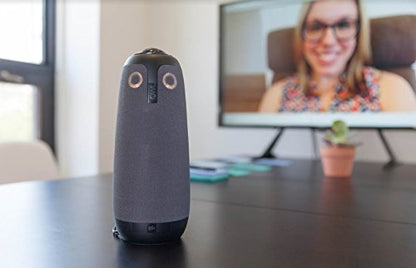 Meeting Owl 360 Degree Video Conference Camera with Automatic Speaker Focus (Renewed)