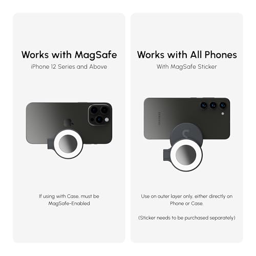 ShiftCam SnapStand Max – Magnetic Selfie Stick & Tripod – Compact, Foldable & Extendable with Tilt Head and Magnetic Bluetooth Remote (Jet Black, SnapStand Selfie) - color: Jet Black, size: SnapStand Selfie
