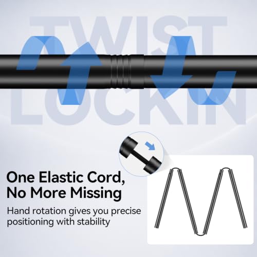 Blue Green Screen Backdrop Stand Kit, 5x6.5ft Portable T-Shaped Stand with Reverse Folding Base, 2-in-1 Reversible Background with 5 Clamps for Streaming, Zoom, Photography, Video Recording