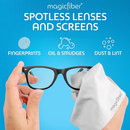 MagicFiber Microfiber Cleaning Cloth, 13 Pack - Premium Cloth for Glasses, Lens, Screens & More - size: 13 PACK