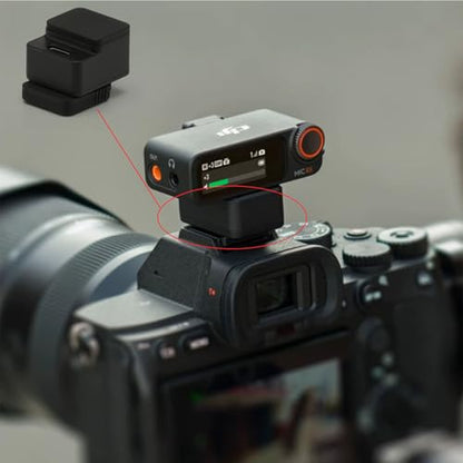 Original for DJI Mic 3/Mic Mini Camera Adapter, Connect Receiver for Sony A6700 ZV-E10 A7C A1 A9M3 FX3 Camera MI Hot Shoe,DJI Mic Mini Accessories