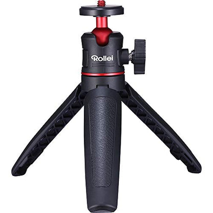 Rollei 22774 Mini Tripod Comfort Desktop Table Tripod with 360° Ball Head for DSLR, DSLM and Compact Cameras - style: Mini Desktop Tripod