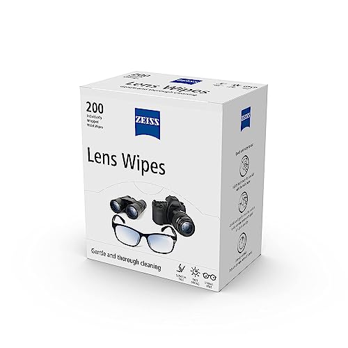 Zeiss Pre-Moistened Lens Cleaning Wipes, 400 count (Pack of 2) - size: 400 Count (Pack of 2)