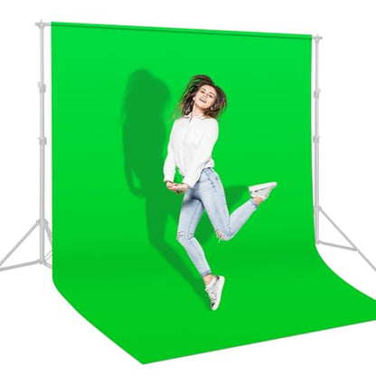 UTEBIT Green Screen Backdrop, 3.3X5 ft | Chroma Key, Thick Polyester Fabric, Photography Background Removal, Video & Live Streaming, Backdrop Only - size: 3.3x5ft