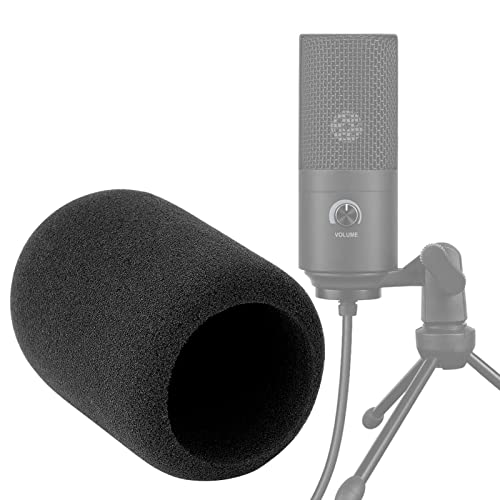 YOUSHARES K669B Pop Filter, Foam Mic Windscreen Compatible with Fifine USB Microphone (K669B K669 K669L K669G K669PRO2 K669S) for Recording and Streaming - color: 669B /K669