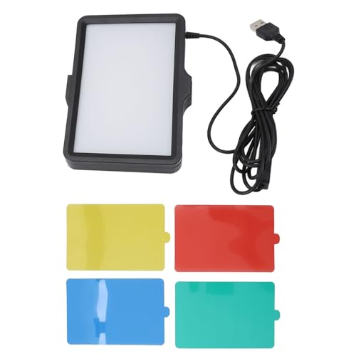 RGB LED Video Light Panel 10x10 Inch Dimmable 50W with RGB Filter for Photography Vlogging Content Creators, 99% Color Accuracy 3000K-6500K Adjustable, Indoor Portrait Streaming Low Light Solutions