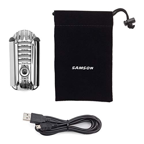 Samson Meteor Mic USB Condenser Podcasting Podcast Recording Desktop Microphone