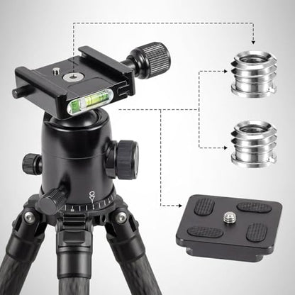 12 Pcs 1/4 to 3/8 Inch Tripod Adapter Camera Mount Screws 3/8" to 1/4" Mount Adapter Precision Metal Reducer Bushing for Camera DSLR Monopod Ballhead Light Stand Mic Boom